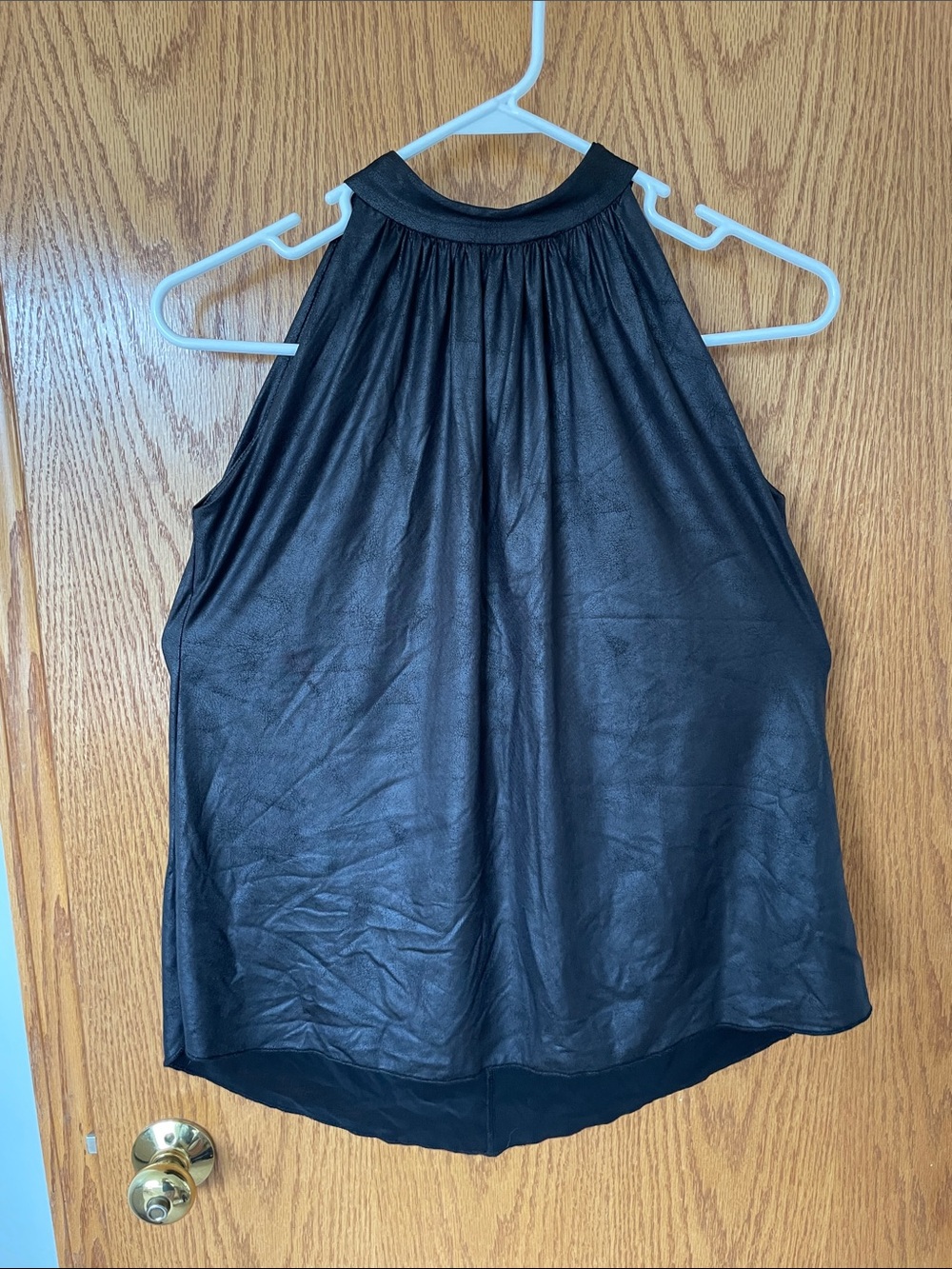 Helene Clarkson Sleeveless Halter Swing Blouse